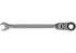 Ratschenschlüssel SW 9 x 140 mm, mit Gelenk, Gabel-/Ring Ausführung SW-Stahl