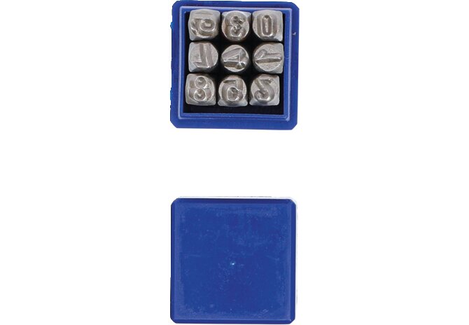 Schlagzahlen 5 mm, 9-teilig BGS