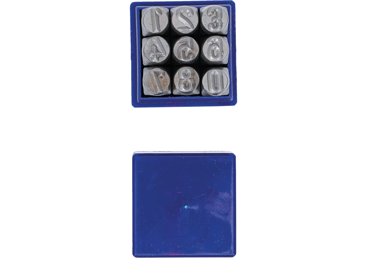 Schlagzahlen 8 mm, 9-teilig BGS