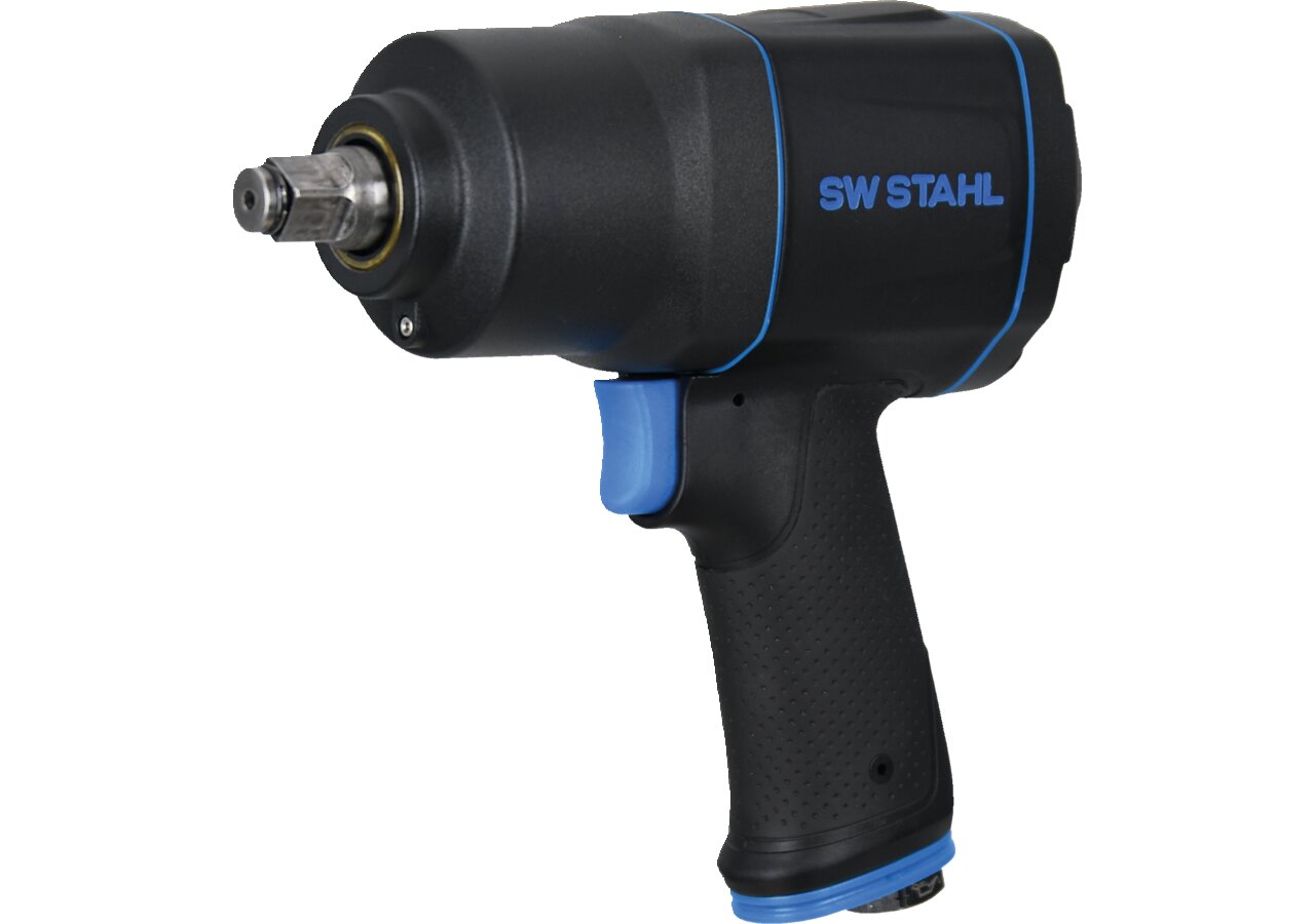Druckluft-Schlagschrauber 1800 Nm, 170 l/min, 6,3 bar 1/2 Zoll SW-Stahl