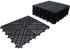 Kunststofffliesensatz 10-teilig, 400 x 400 x 18 mm Klick-System BGS