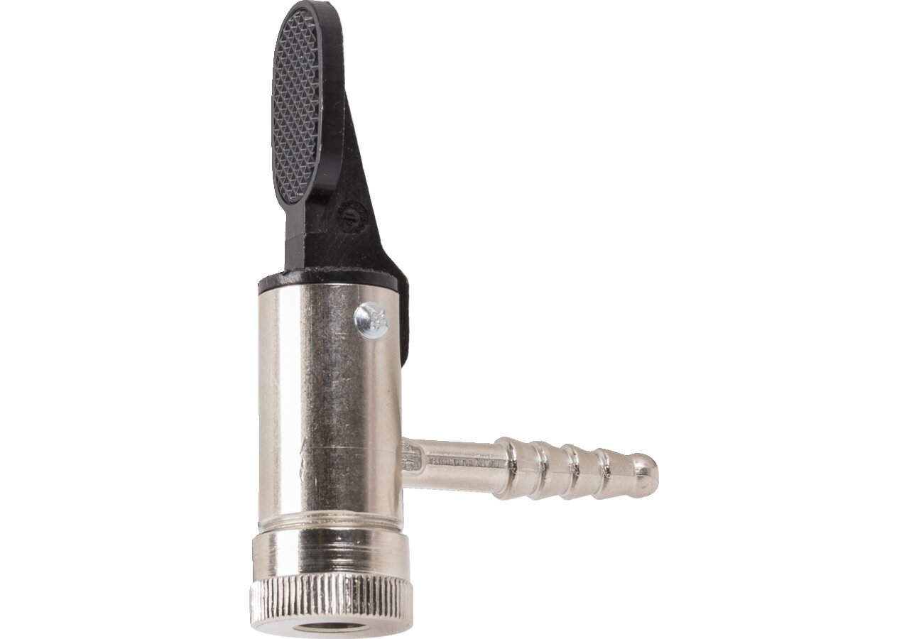 Reifenfüllstecknippel AD 6 mm Messing vernickelt Tip Top