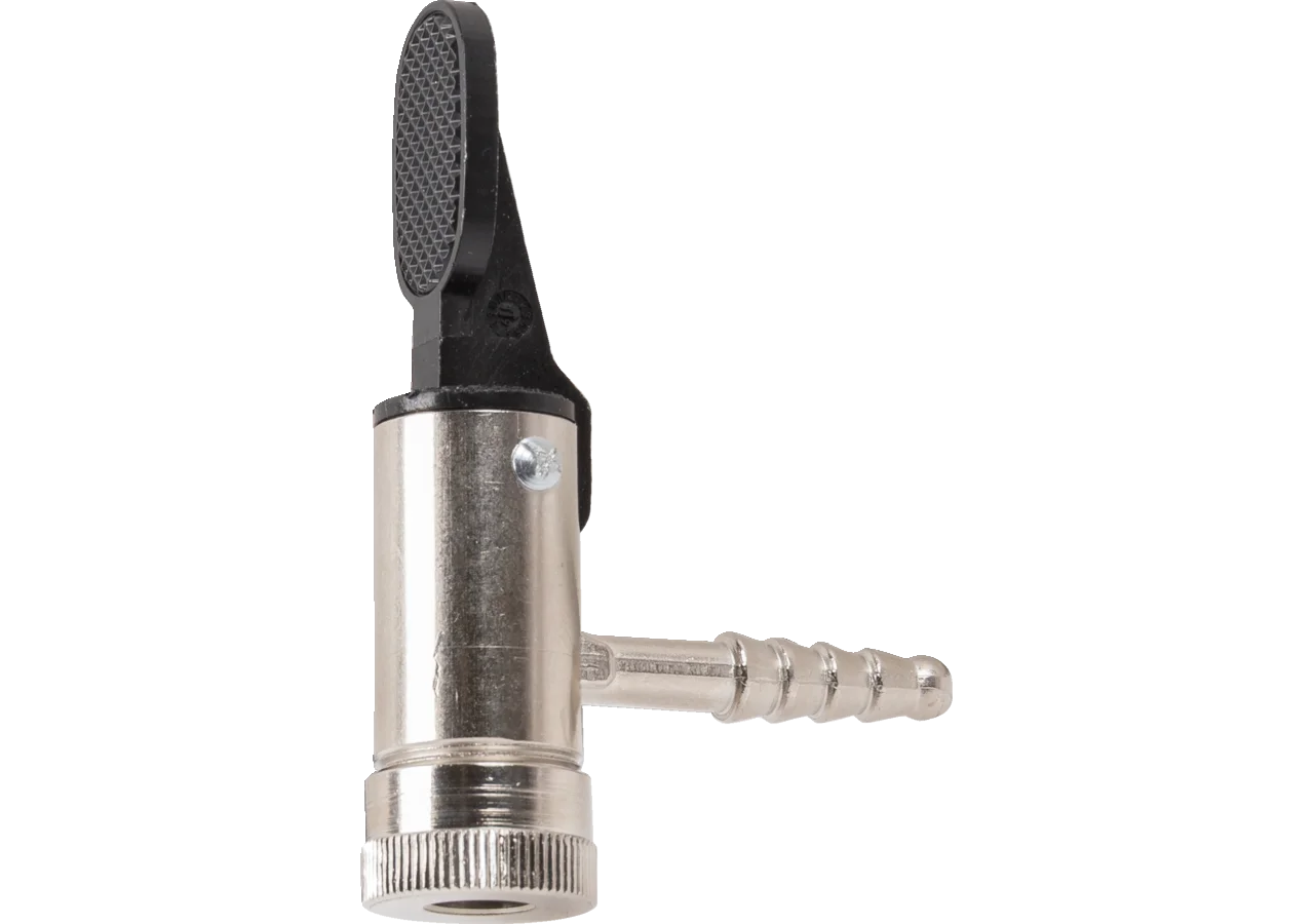 Reifenfüllstecknippel AD 6 mm Messing vernickelt Tip Top