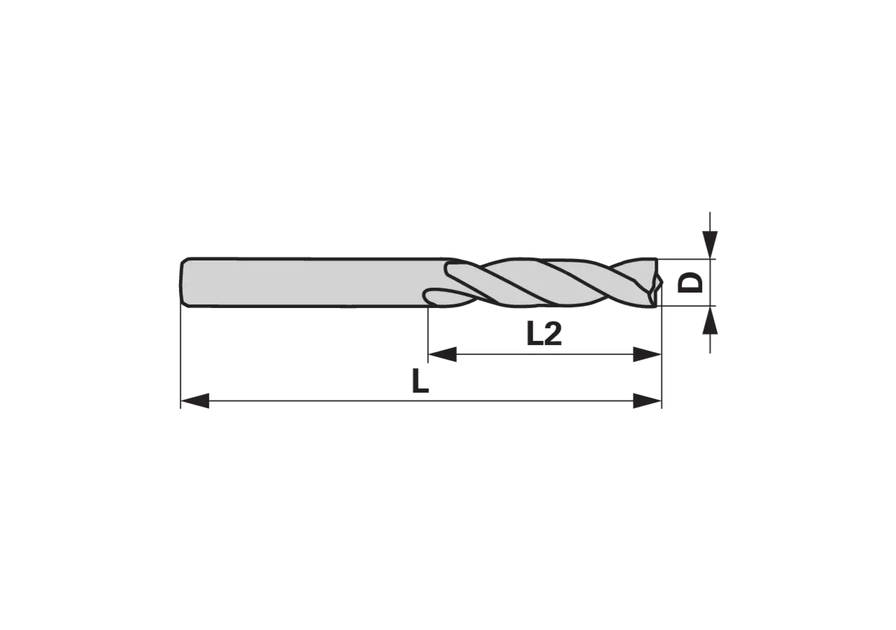 Schweißpunktbohrer Dm 8,0 mm HSS-ECO Alpen