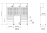 Wandschranksystem Starter Paket - 3 Module, 1950 x 2025 mm inkl. Massivholz-Arbeitsplatte BGS
