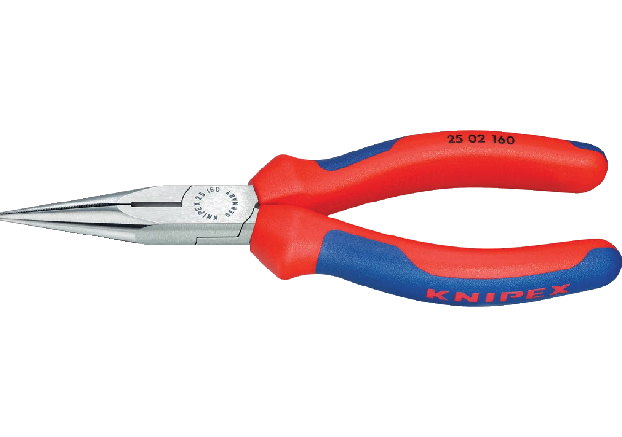 Spitzzange Dm 1,6 - 2,5 mm, L 160 mm, gerade mit Schneide Knipex