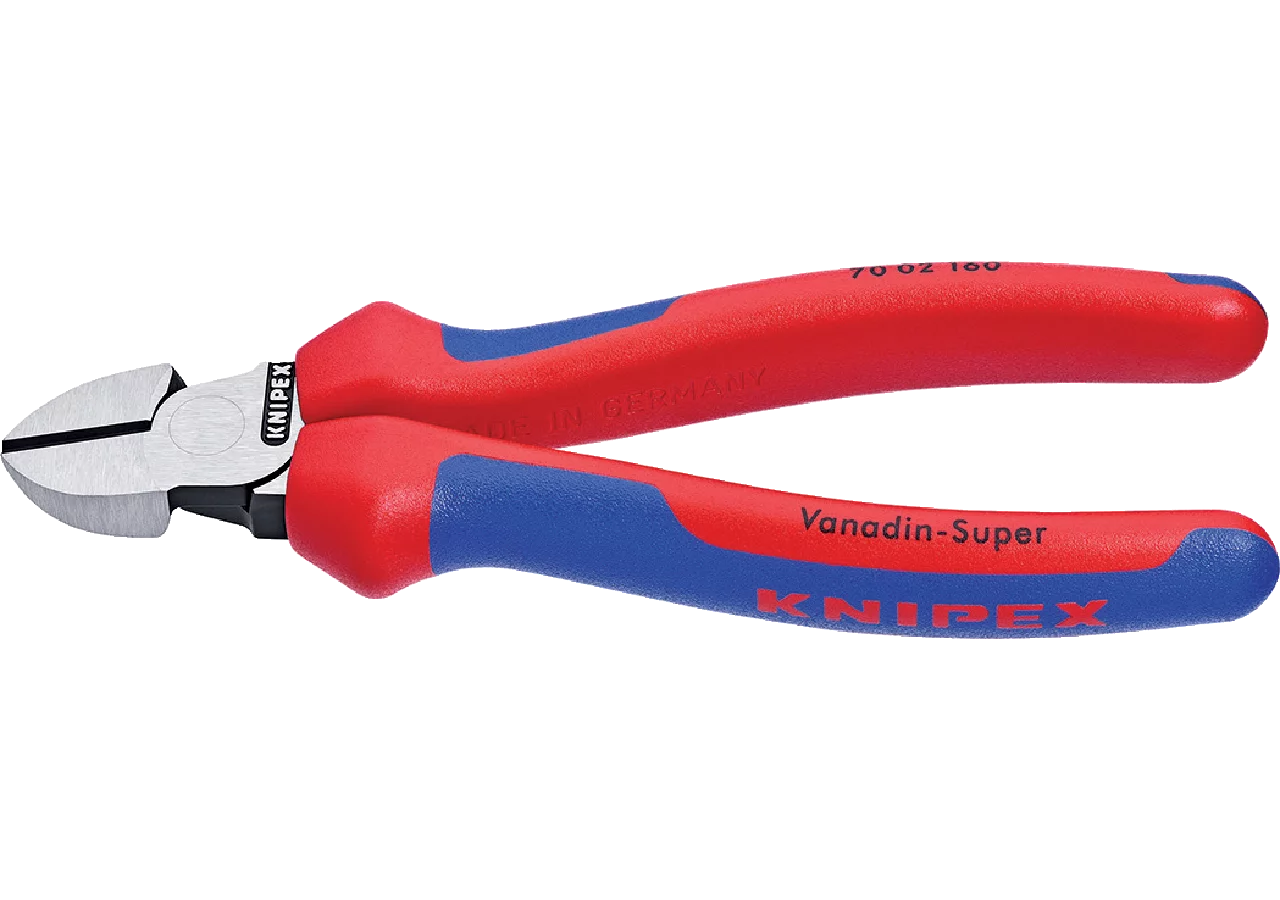 Seitenschneider bis Dm 4 mm, L 180 mm Knipex