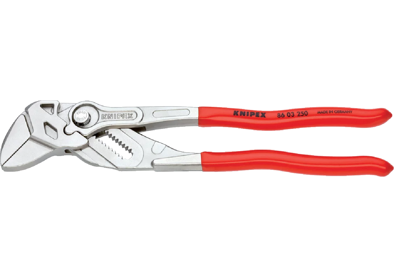 Zangenschlüssel bis SW 46 mm / 1 3/4 Zoll, L 250 mm DIN5743 Knipex