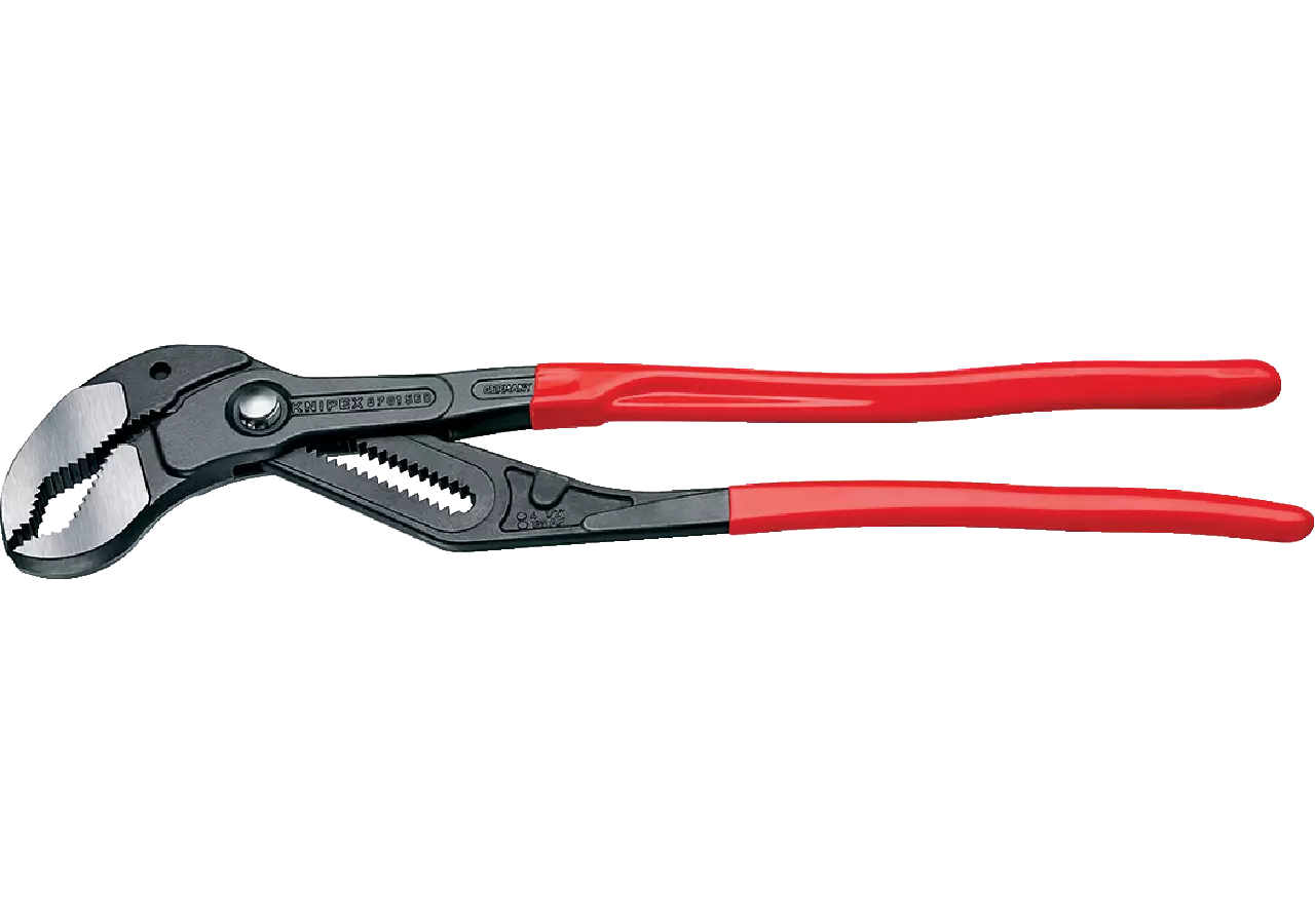 Wasserpumpenzange Cobra XXL 4 1/2 Zoll, L 560 mm bis Rohr Dm 115 mm, DIN5743 Knipex