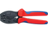 Crimpzange PreciForcef, 0,5 - 6,0 mm², L 220 mm für unisolierte/offene Steckverbinder – passend für unisolierte/offene Steckverbinder Knipex
