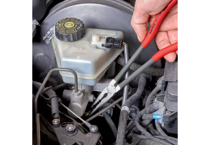 Montagezange L 280 mm, Extra lang gerade Ausführung Knipex