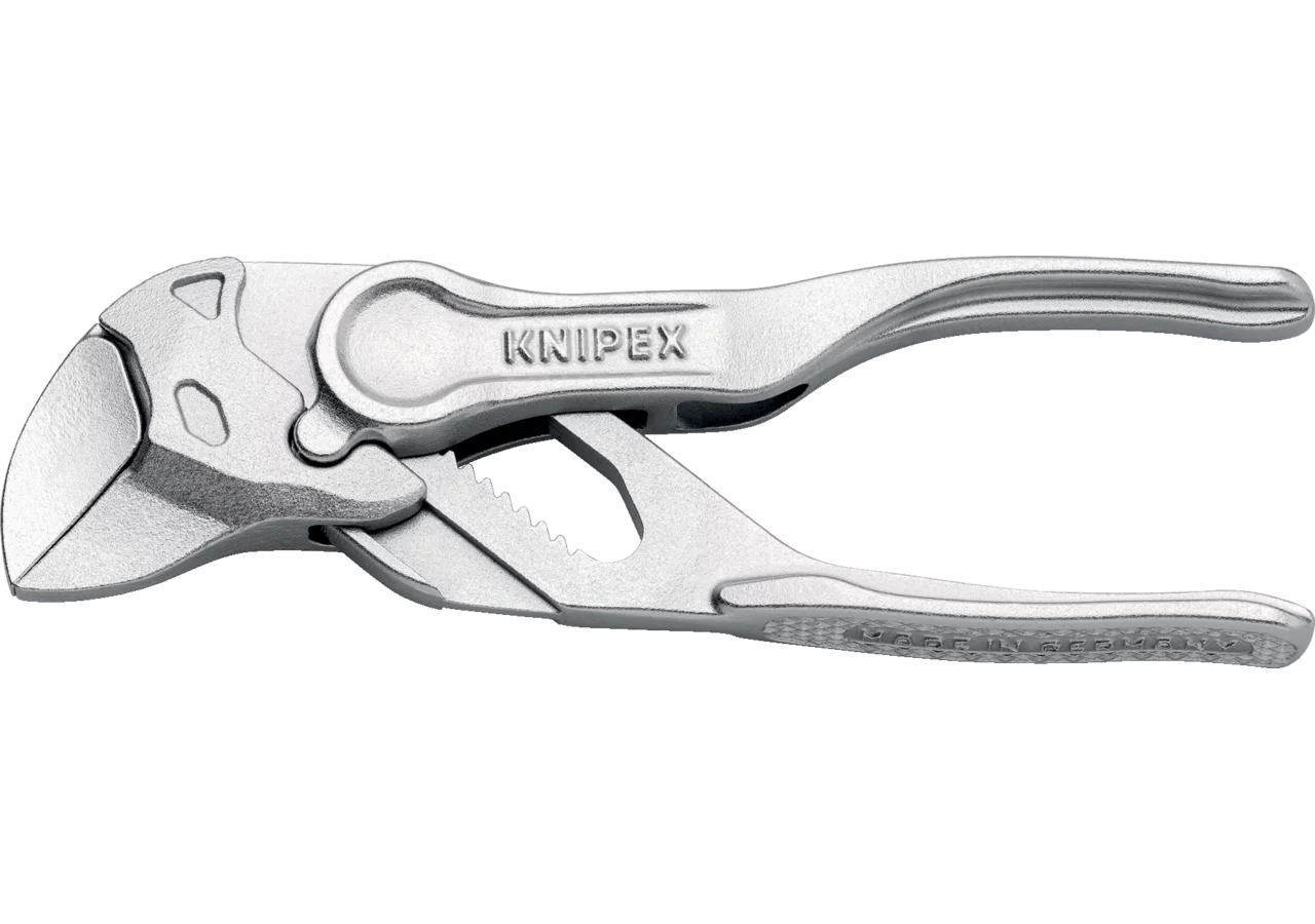 Zangenschlüssel XS bis SW 21 mm, L 100 mm verchromt Knipex