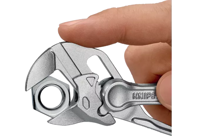 Zangenschlüssel XS bis SW 21 mm, L 100 mm verchromt Knipex