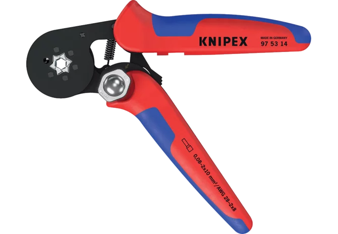 Crimpzange selbsteinstellend 0,08 - 16 mm² für Aderendhülsen – passend für Aderendhülsen Knipex
