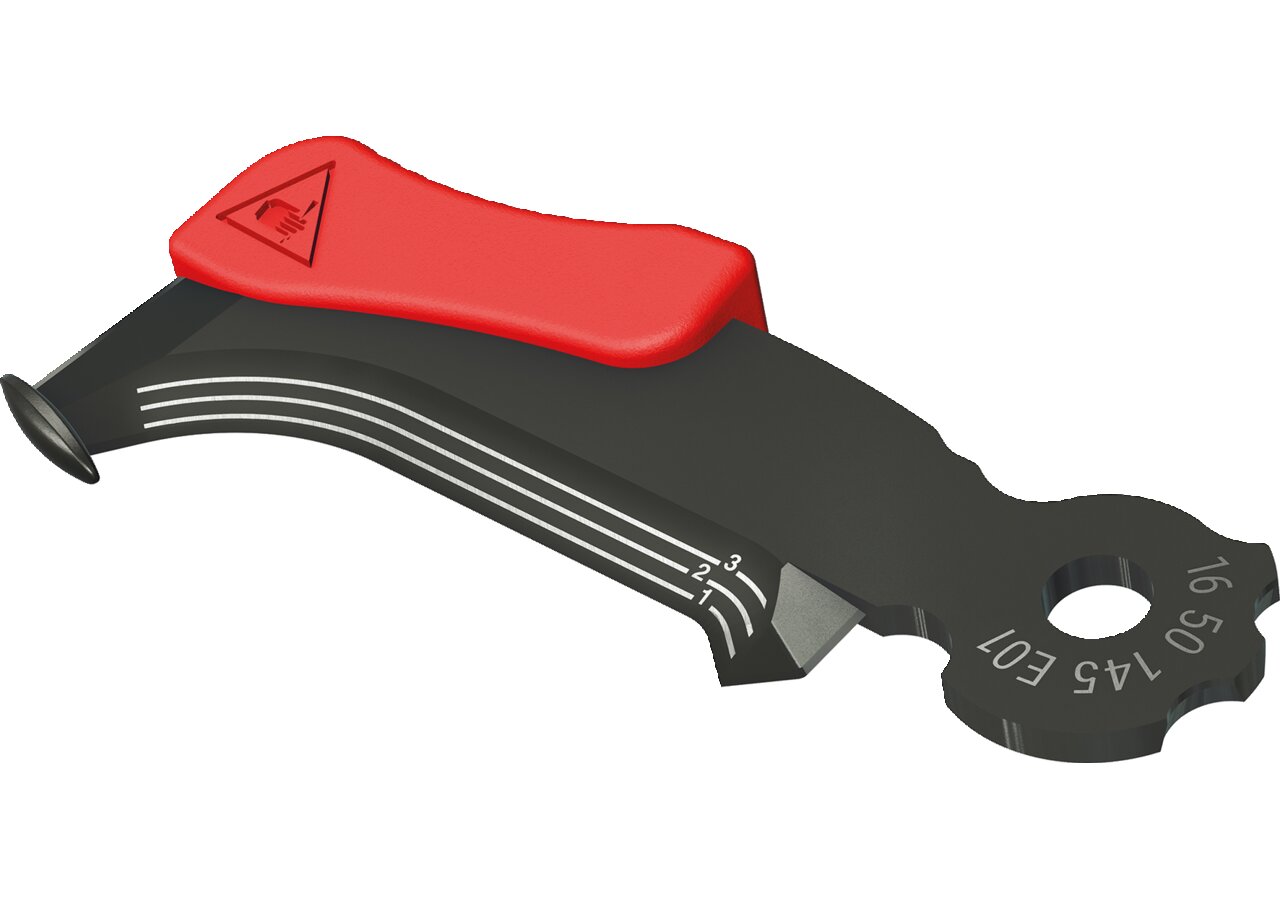 Ersatzklinge für Abmantelungsmesser – passend für Abmantelungsmesser Knipex