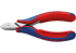 Elektronikseitenschneider mit durchgesteckten Gelenk L 115 mm Harter Draht bis Ø 0,6 mm Knipex