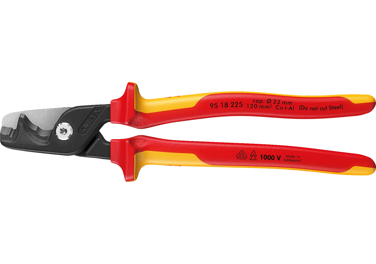 Kabelschere StepCut XL mit Stufenschnitt L 230 mm Knipex