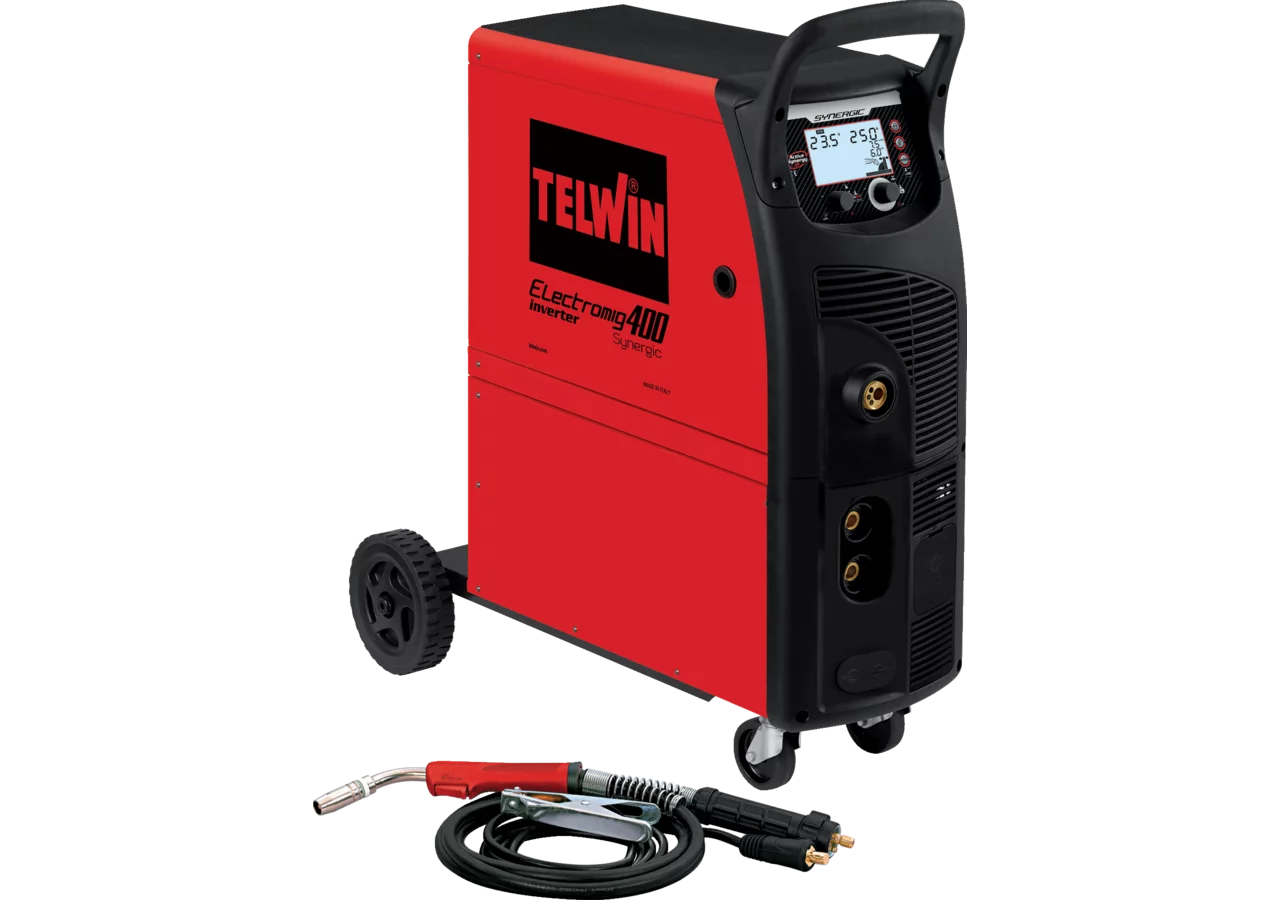 Schutzgasschweißgerät ELECTROMIG 400 Synergic, 230V/400 Volt Telwin