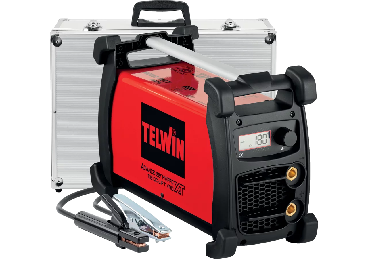 Inverterschweißgerät ADVANCE 227 XT MV/PFC VRD 230 Volt Telwin