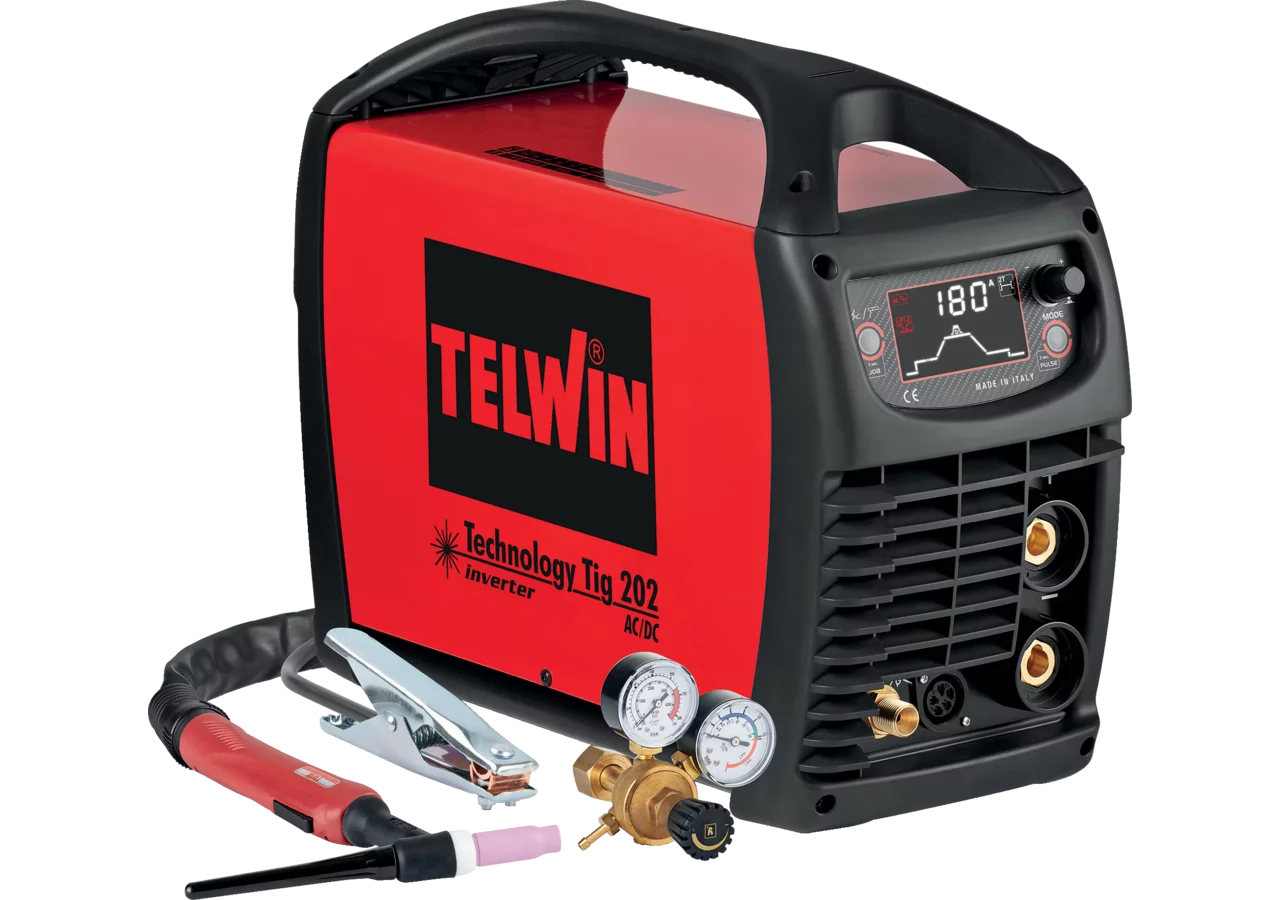 Inverterschweißgerät TECHNOLOGY TIG 202 AC/DC 230 Volt Telwin