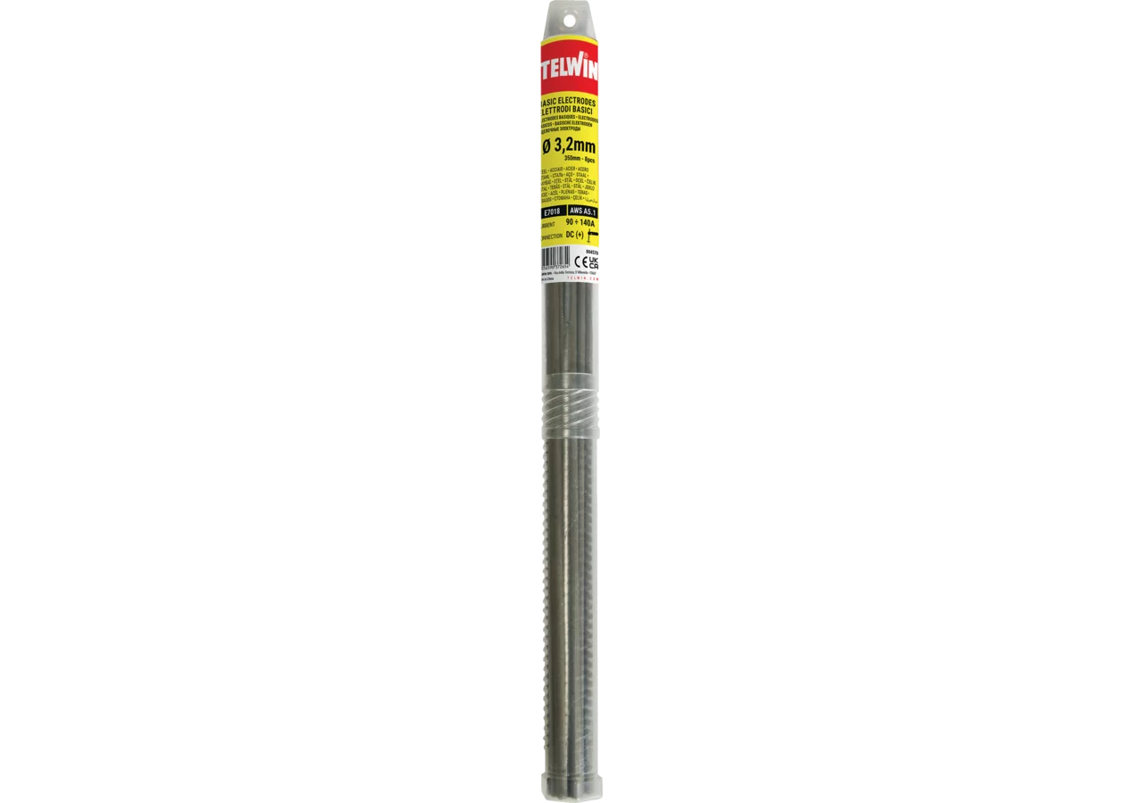 Elektroden rutil 3,2 mm, Edelstahl 8 Stück Telwin