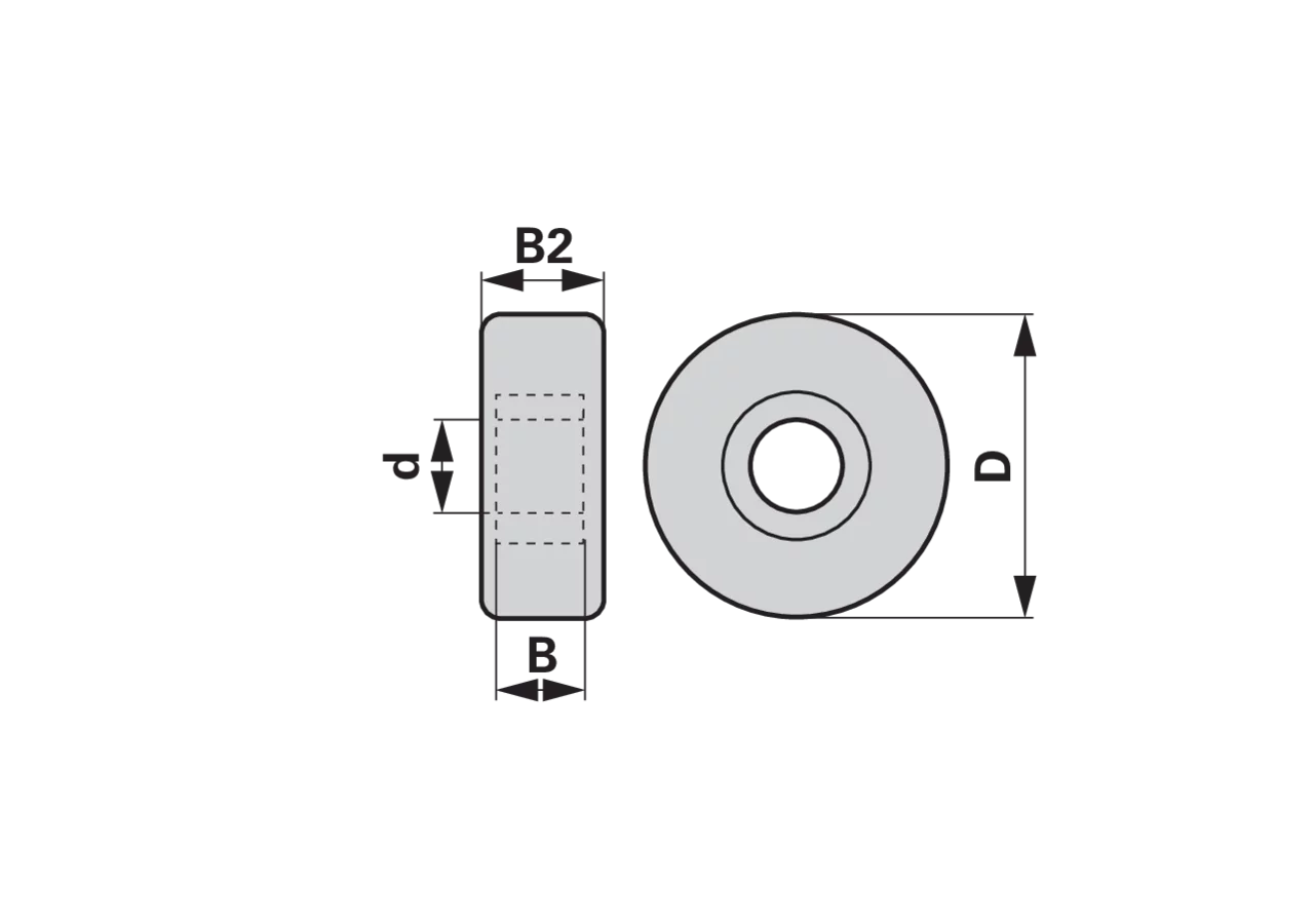 Rad vorne, für Wagenheber AC Hydraulic 36 030 00 – passend für Wagenheber AC Hydraulic 36 030 00 AC Hydraulic