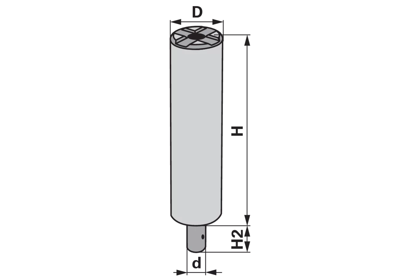 Verlängerung Type F 100, H 100 mm passend zu Heber AC Hydraulic