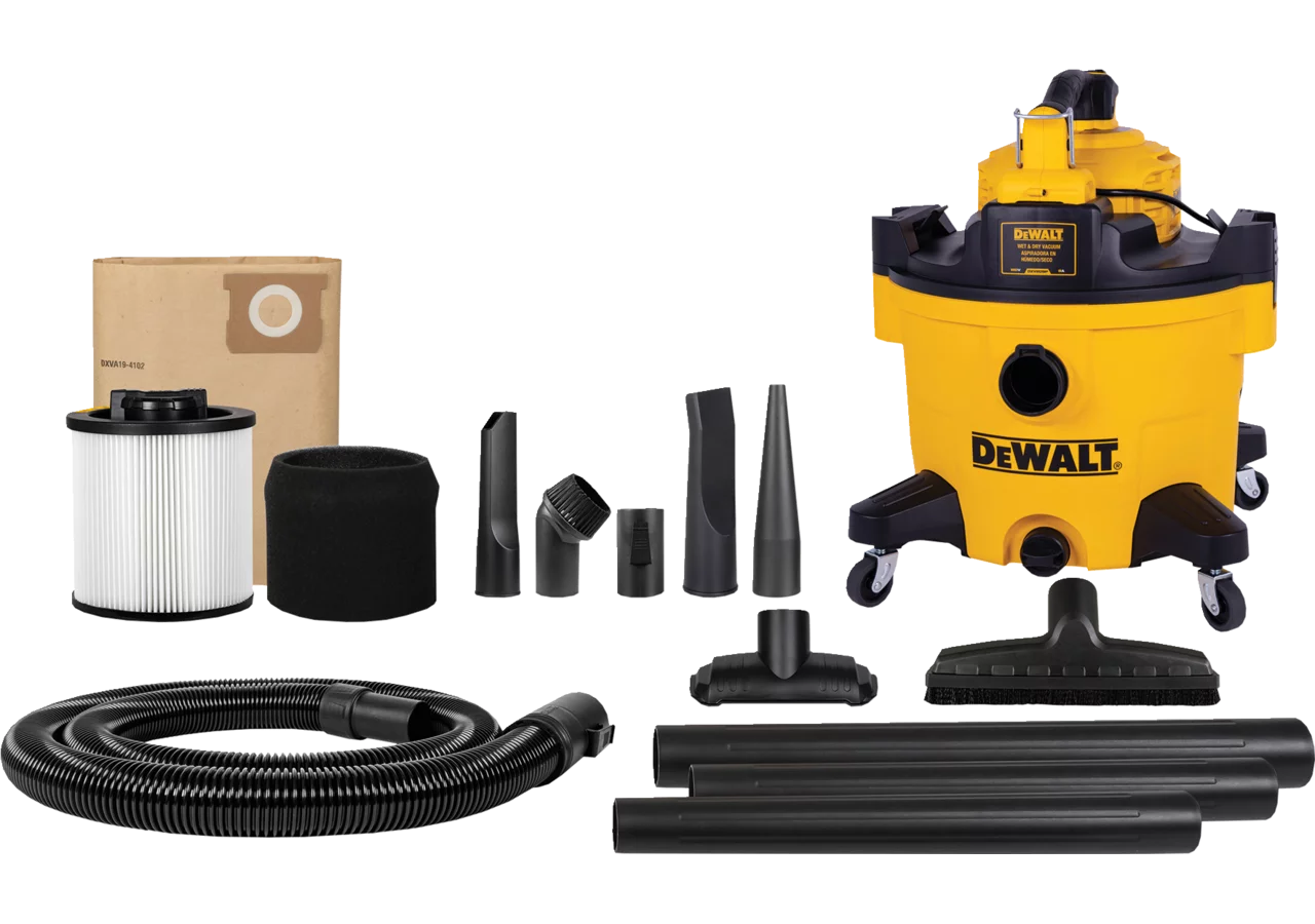Staubsauger DXV234P, 34 Liter, Blasfunktion 1080 Watt für Nass Trocken – passend für Nass Trocken DeWALT