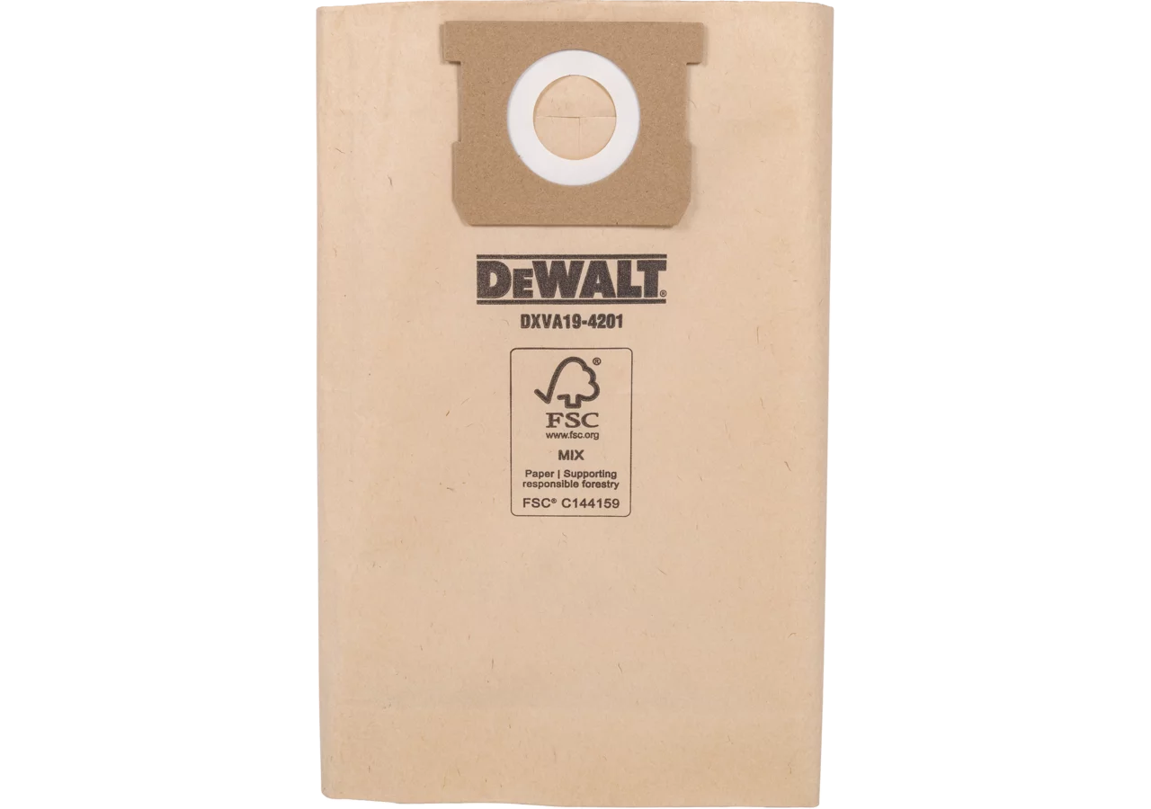 Staubsaugerbeutel für 23 - 38 Liter, 3 Stück – passend für 23 - 38 Liter, 3 Stück DeWALT