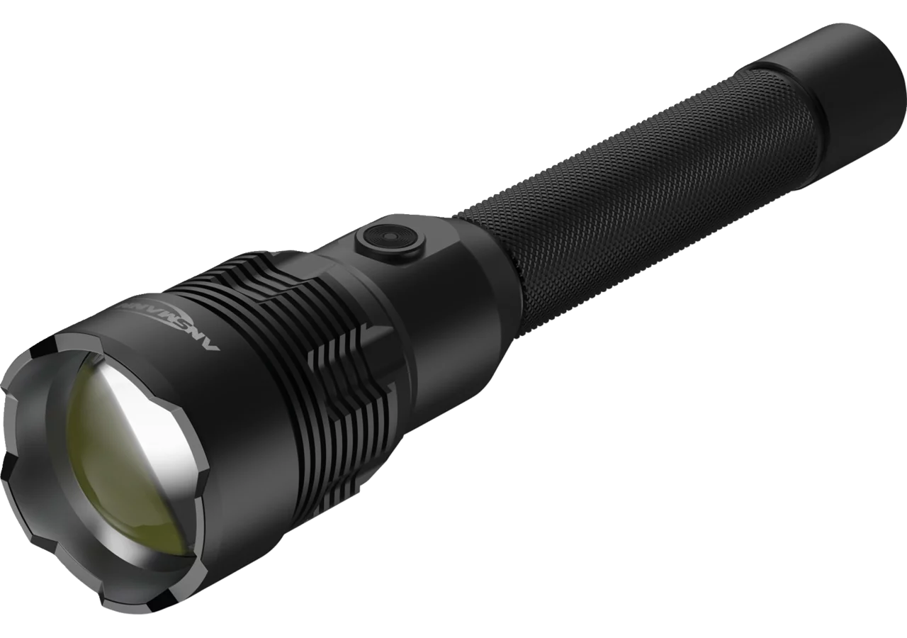 Inspektionslampe T12000FR, LED mit Li-Ion Akku, 12000 lm mit Aluminiumgehäuse ANSMANN