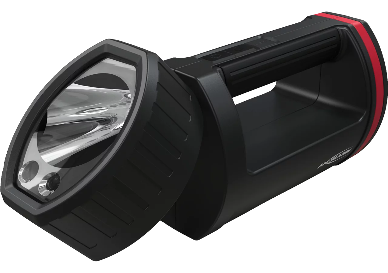 Handscheinwerfer HS20R, LED mit Li-Ion Akku, 1700 lm mit Ladestation ANSMANN