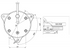 Drehteller Type 140 passend zu Schraubstock Brockhaus Heuer