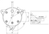 Drehteller Type 140 passend zu Schraubstock Brockhaus Heuer
