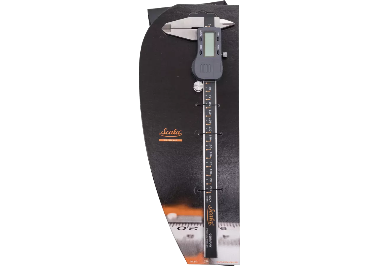 Messschieber Type 230, 200 x 50 mm mit Digitaler Anzeige, DIN862 Scala