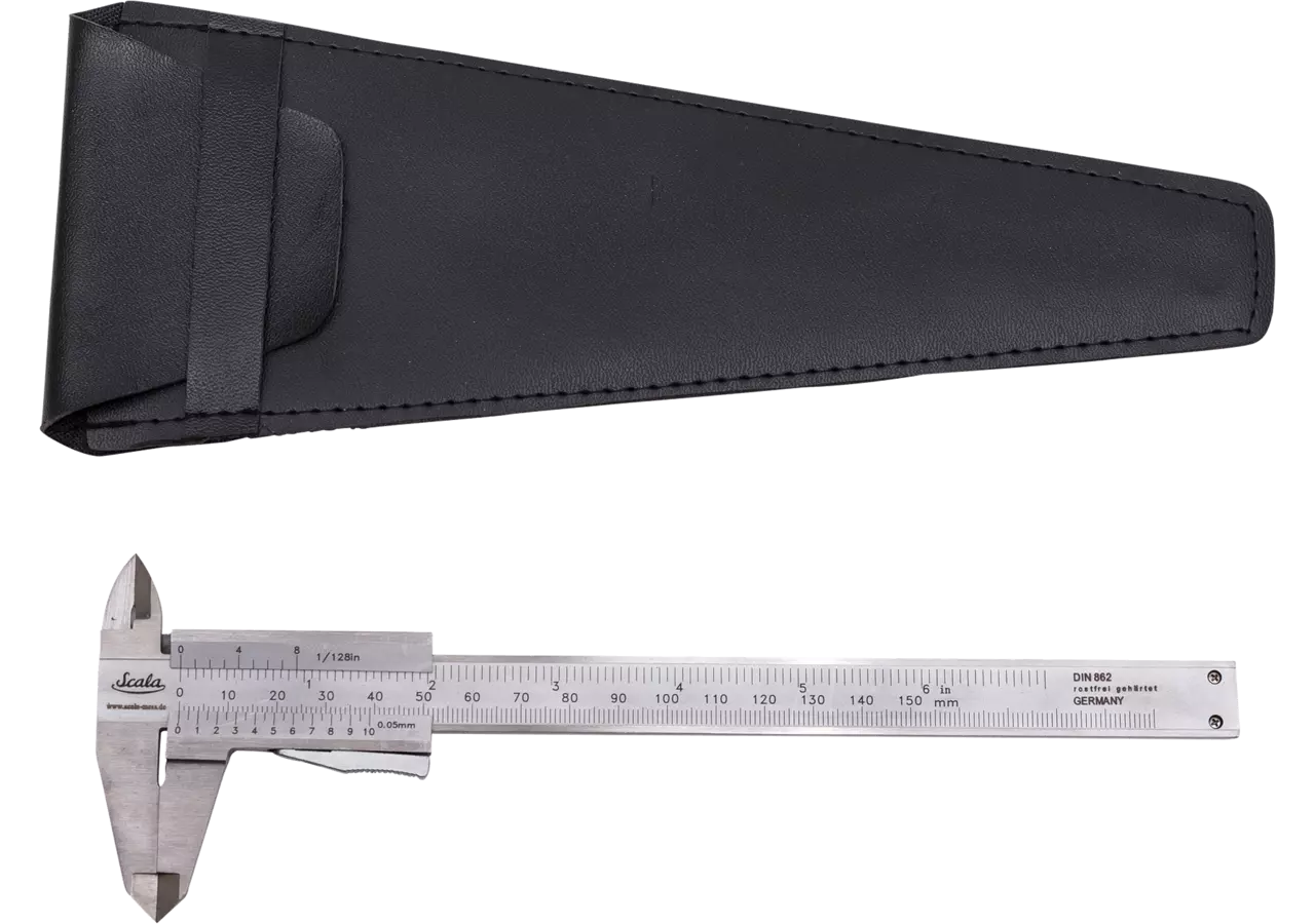 Messschieber Type 251, 150 x 40 mm mit Momentklemmung, DIN862 Scala