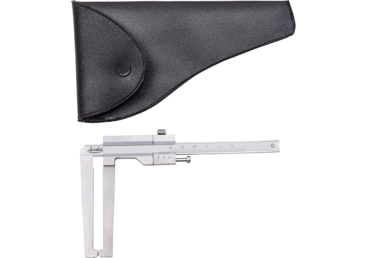 Messschieber Type 313, 60 x 75 mm für Bremsscheiben, mit Feststellschraube – passend für Bremsscheiben, mit Feststellschraube Scala