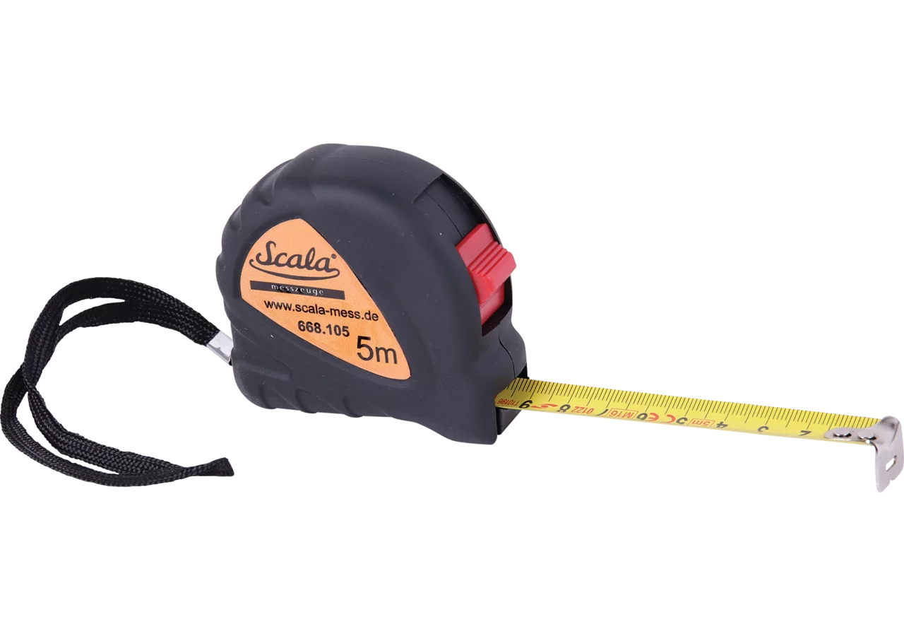 Rollmaßband Type 668, 19 mm, 5 Meter mit Stoppfunktion Scala
