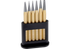Durchtreibersatz 6-teilig, Dm 1, 2, 3, 4, 5 mm und Körner, im Kunststoffhalter Rennsteig
