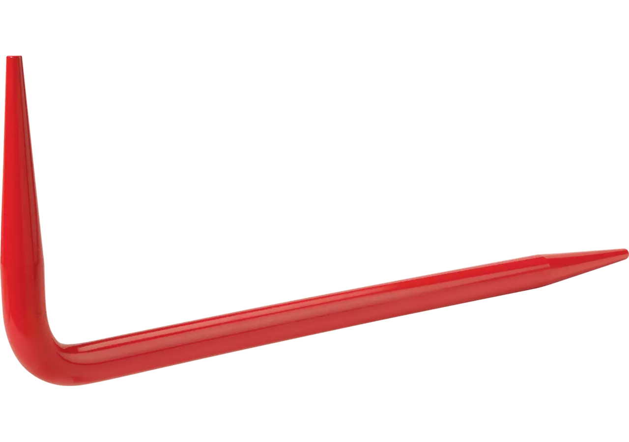 Winkeldorn 550 x 170 x 26 mm, geschmiedet und gehärtet Rennsteig