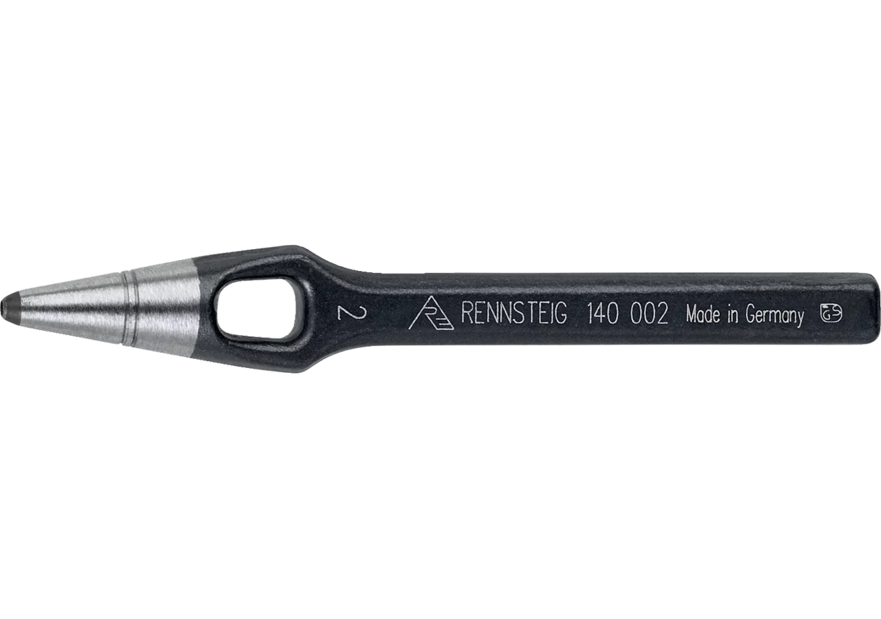 Henkellocheisen Dm 3 x 100 mm gefertigt aus Werkzeugstahl Rennsteig