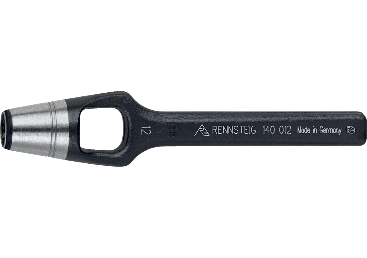 Henkellocheisen Dm 24 x 160 mm gefertigt aus Werkzeugstahl Rennsteig