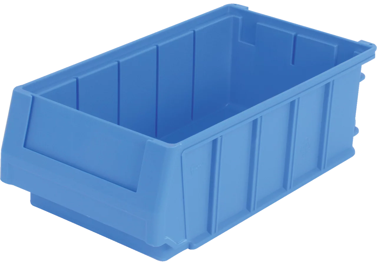 Regalkasten Multibox PK 4012, 400 x 120 x 100 mm, Farbe Blau aus Polypropylen iMilani