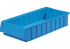 Regalkasten Multibox PK 5024, 500 x 240 x 100 mm, Farbe Blau aus Polypropylen iMilani
