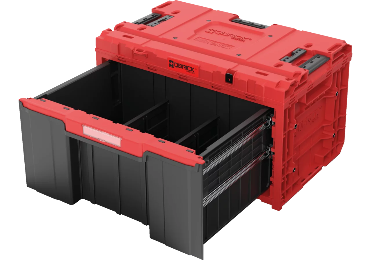 Werkzeugkasten Red Ultra HD ONE 2.0 Drawer 1 x Schublade QBRICK