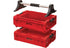 Werkzeugkasten Red Ultra HD PRO 2.0 Modular Tray inkl. Aluminiumgriff QBRICK