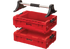 Werkzeugkasten Red Ultra HD PRO 2.0 Modular Tray inkl. Aluminiumgriff QBRICK