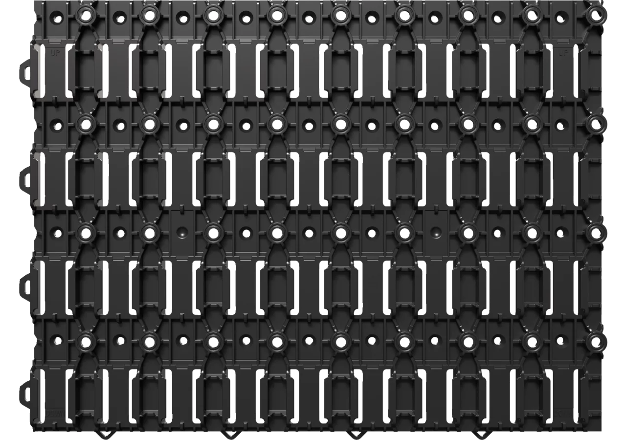 Werkzeugwand 2 Stück im Set, Pegboard 514 x 386 x 20 mm QBRICK