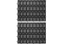 Werkzeugwand 2 Stück im Set, Pegboard 514 x 386 x 20 mm QBRICK