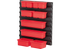 Behälterwand mit 8 Behälter passen bei Sortimentskästen PRO 100 / 200 QBRICK