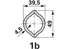 Profilrohr Zitronenprofil 1b 0,8 Meter, 75.25.15 Walterscheid